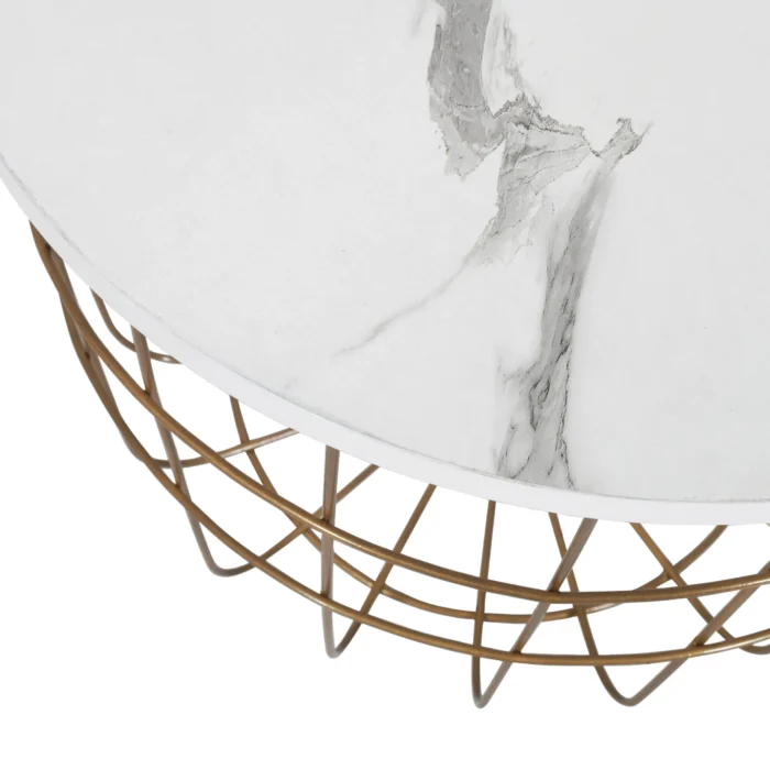 TCF_9381-scaled Salamanca Marble Finish Coffee Table - Image 4