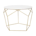 Diamond Marble Finish Coffee Table - Image 6