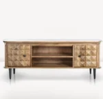 Tetris Natural Wood TV Cabinet - Image 2