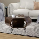 Lille Dark Wood Coffee Table