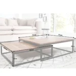 Southend Stylish Nesting Wooden Coffee Table - Image 8