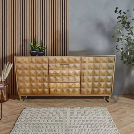 Tetris Solid Wooden Sideboard