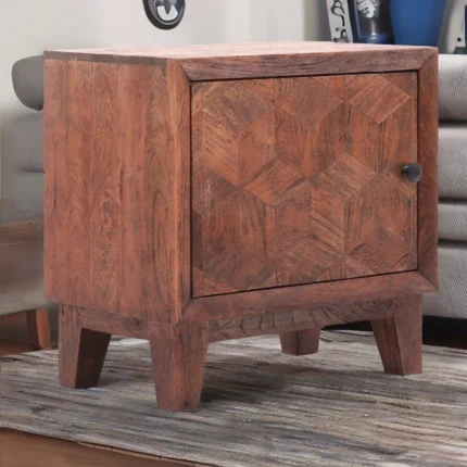 Reeton Walnut Wash Bedside