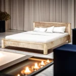 Priti Wooden Bed Puro -180x200cm