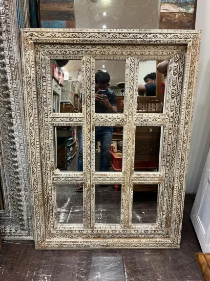 PRIT MIRROR CARVING FRAME BIG