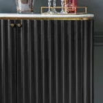 Flute Marble Drinks Cabinet - Image 4