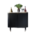 Flute Marble Drinks Cabinet - Image 6