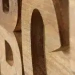 Tall ABC Engraved Chest Of Drawers - Image 4