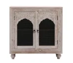 Off White Wooden Sideboard - Image 2