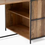 Priti Industrial Storage Peninsula Desk - Image 9