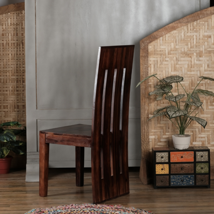 1 (2) Zona High Back Solid Wood Chair (Set of 2) - Image 2