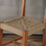 Palleja Solid Wood Chair With Jute Rope (Set of 2) - Image 2