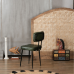 Grandas Iron Faux Leather Chair (Set of 2) - Image 4