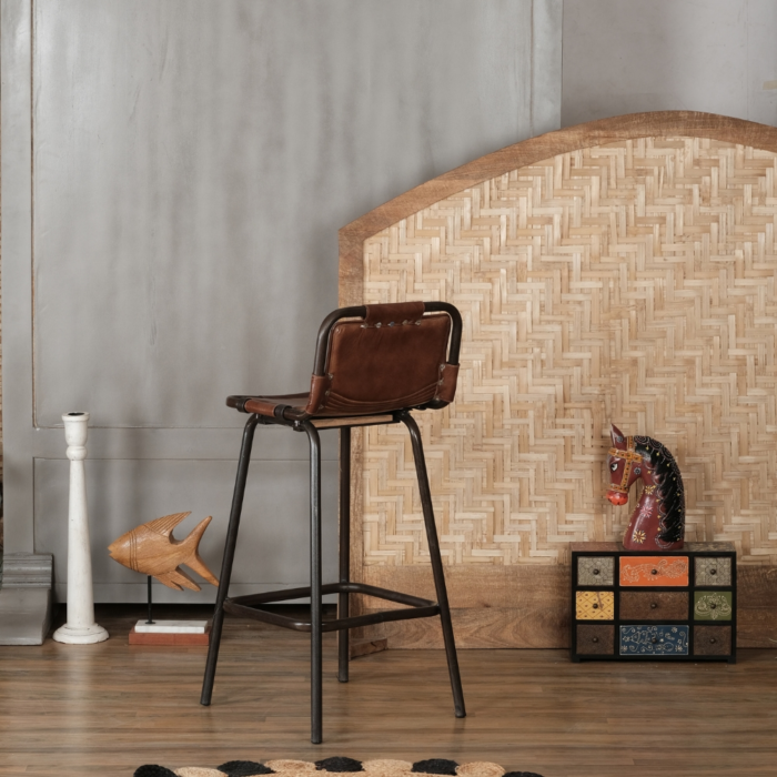 Jackson Bar faux Leather Chair - Image 2