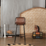 Jackson Bar faux Leather Chair - Image 5