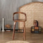 Gouveia Solid Wood High Bar Chair - Image 5