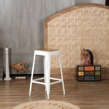 Jojari Iron Bar Stool