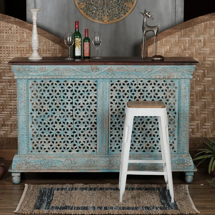 DSCF3963 Jojari Iron Bar Stool - Image 3