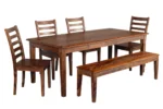 PRITI Solid Wood Dining Table