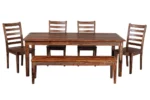 PRITI Solid Wood Dining Table