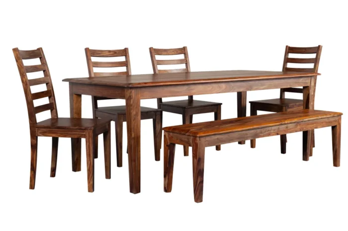 PRITI Solid Wood Dining Table