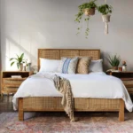 PRITI Rattan Bed