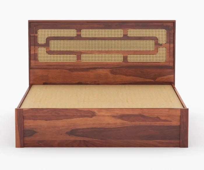 PRITI Wooden Cane King/Queen Size Bed PRITI Wooden Cane King/Queen Size Bed