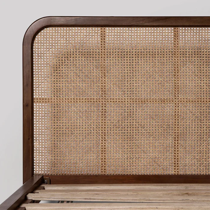 PRITI Solidwood Cane Bed PRITI Solidwood Cane Bed