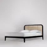 PRITI Solidwood Cane Bed