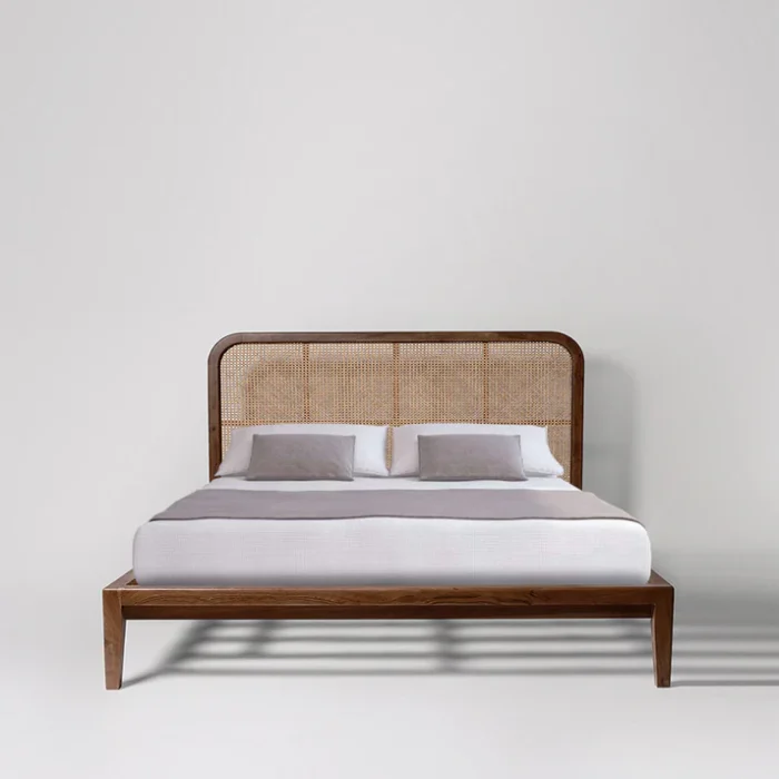 PRITI Solidwood Cane Bed PRITI Solidwood Cane Bed