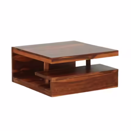 PRITI Wooden Coffee Table For Living Room And Office