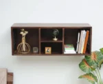 PRITI Solid Wood Wall Shelve