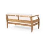 PRITI Solid Wood Sofa Set With Coffee Table For living room