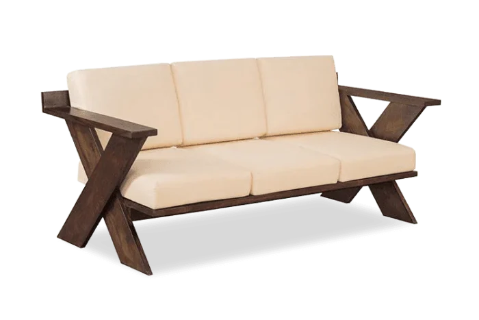 PRITI Solid Wood New Sofa Set