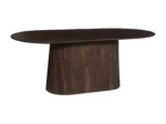 Oval Mango Wood Dining Table MITCHEL-18 - Image 5