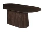 Oval Mango Wood Dining Table MITCHEL-18 - Image 3