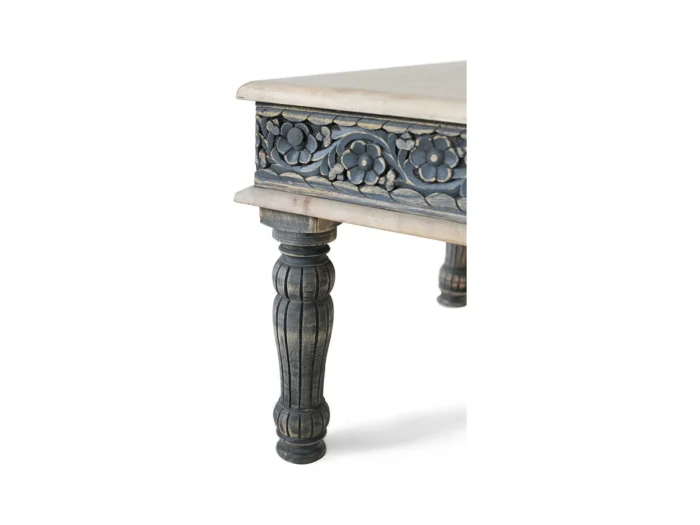 Solid Mango Wood Coffee Table -18