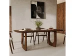 Maya Mango Wood Rectangular Dining Table-21
