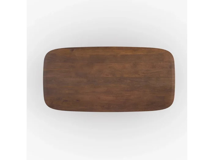 Maya Mango Wood Rectangular Dining Table-21 - Image 3