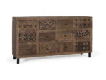 Solid Mango Wood Sideboard-20 - Image 7