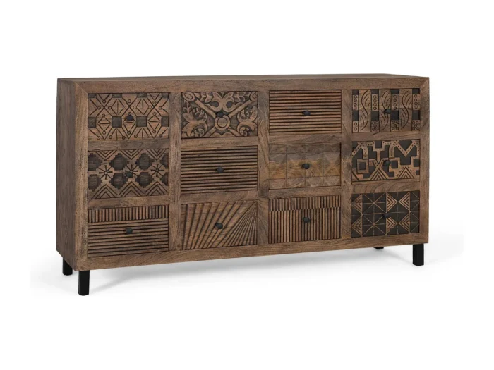 Solid Mango Wood Sideboard-20 - Image 7