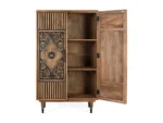 Solid Mango Wood High Sideboard-17 - Image 7