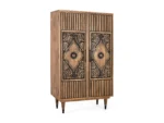Solid Mango Wood High Sideboard-17 - Image 6
