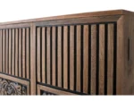 Solid Mango Wood High Sideboard-17 - Image 3