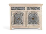 Solid Mango Wood Credenza-15