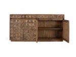 Solid Mango Wood Credenza-14 - Image 7