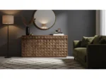 Solid Mango Wood Credenza-14 - Image 3