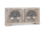 Solid Mango Wood Sideboard-16 - Image 4