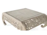 Hand-Carved Solid Wood Coffee Table-20 - Image 5
